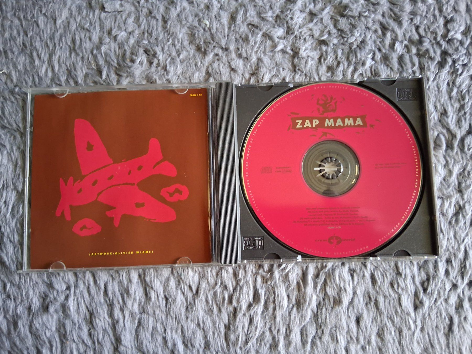 CD: ZAP MAMA       CD – Usato da Wetzikon ZH venduto da Ramones01 2