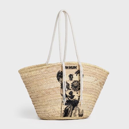 CELINE Bastkorb / Strandtasche / Marktkorb Carlos Valencia