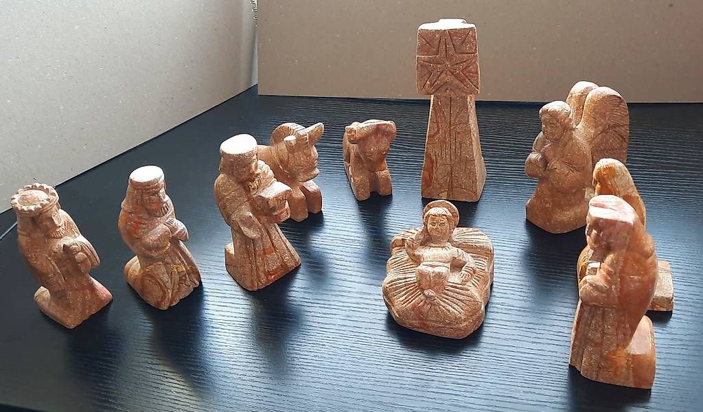 Figuren: Krippefiguren aus Speckstein von Panama – Gebraucht aus Zürich von mar_fw69