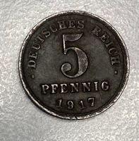 Deutsches Reich 5 Pfennig 1917