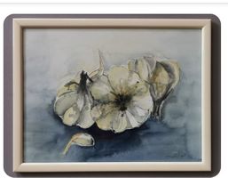 Aquarell mit Knoblauch - Susan Trinkler