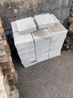 Pflastersteine Beton 50 Stück (Gartenplatten) 20x20x6 cm