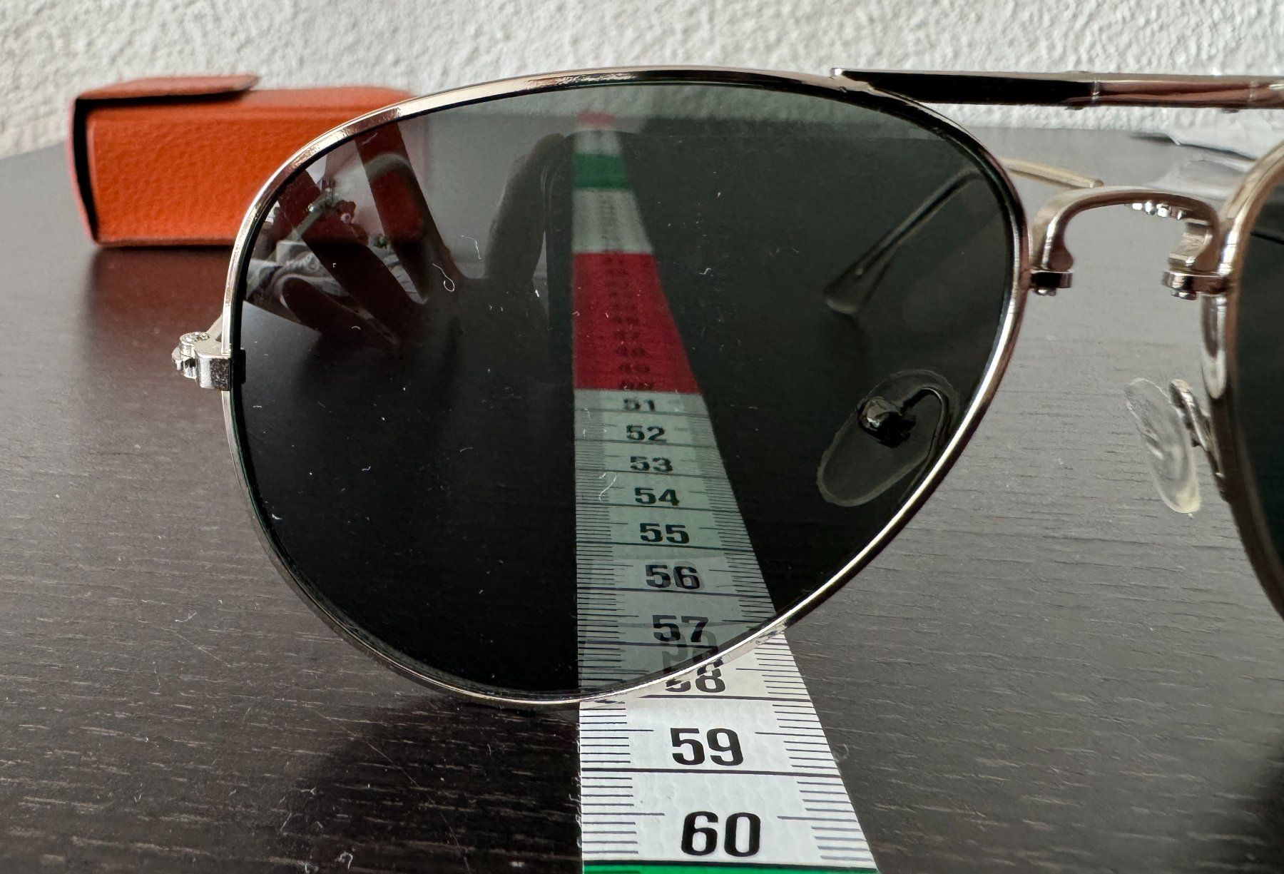 Occhiali & Lenti: Faltbare Aviator Sonnenbrille mit Etui, Fliegerbrille – Usato da Winterthur venduto da YaV 3