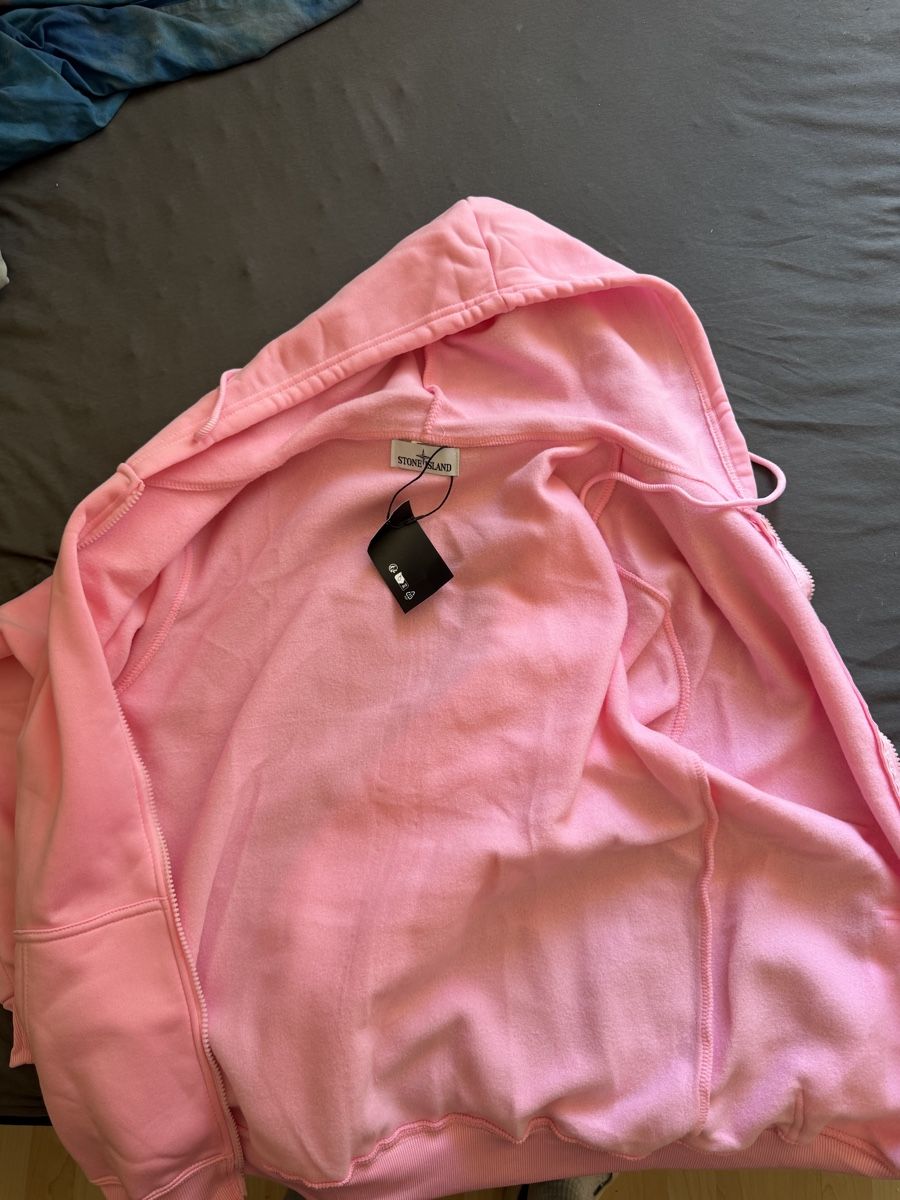 Stone Island Maglioni & Felpe: Stone Island Zip-Hooodie Rosa – Nuovo (secondo la descrizione) da Rekingen AG venduto da marcinho32 2