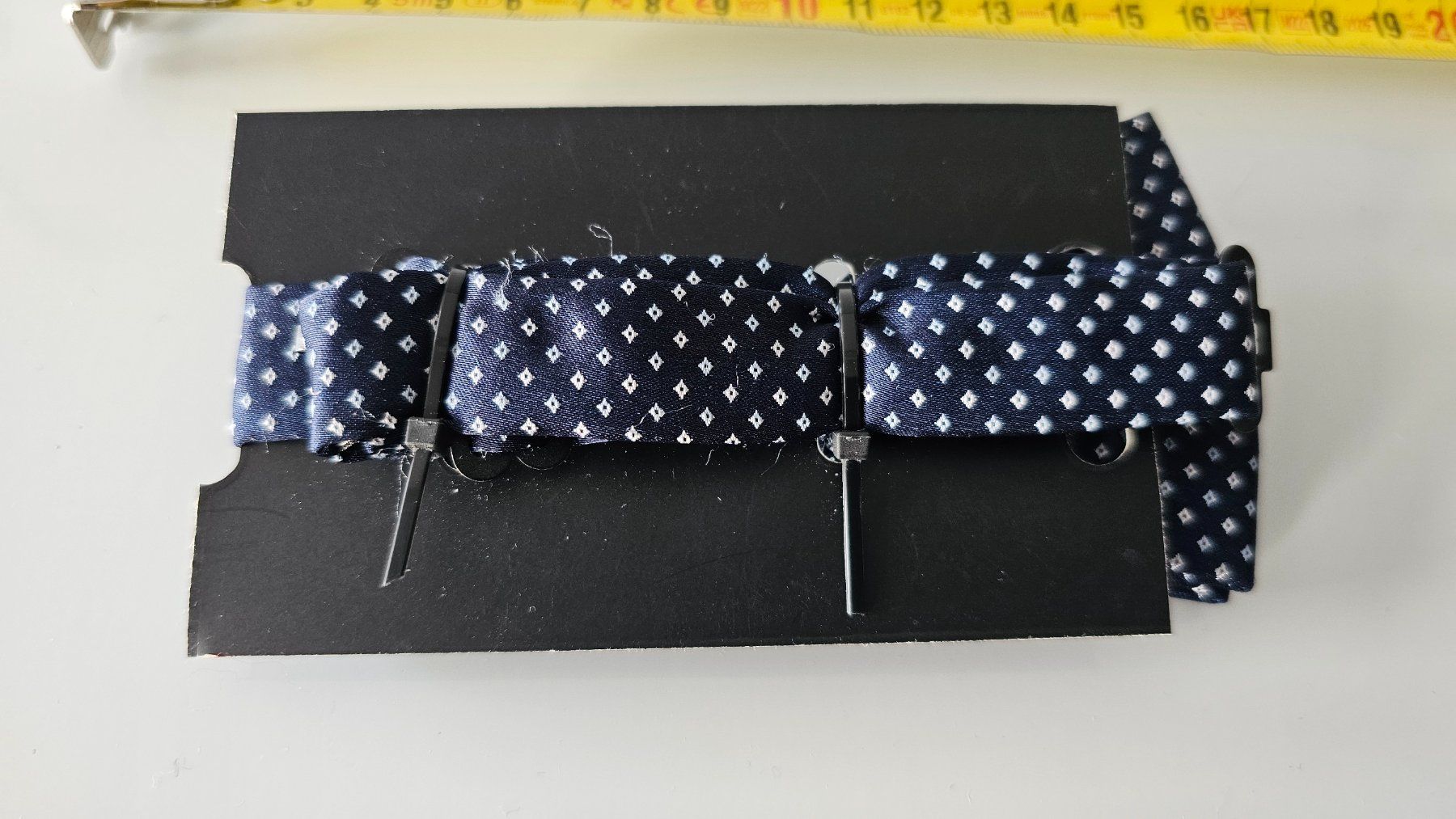 Cravatte: Fliege marine-weiss neu u originalverpackt – Nuovo e nell'imballaggio originale da Fehraltorf venduto da herrenaccessoirsking 2