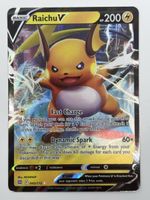 Pokemon Karte Raichu V 045/172 - 🇺🇸🇺🇸 Holo von 2022🇺🇸