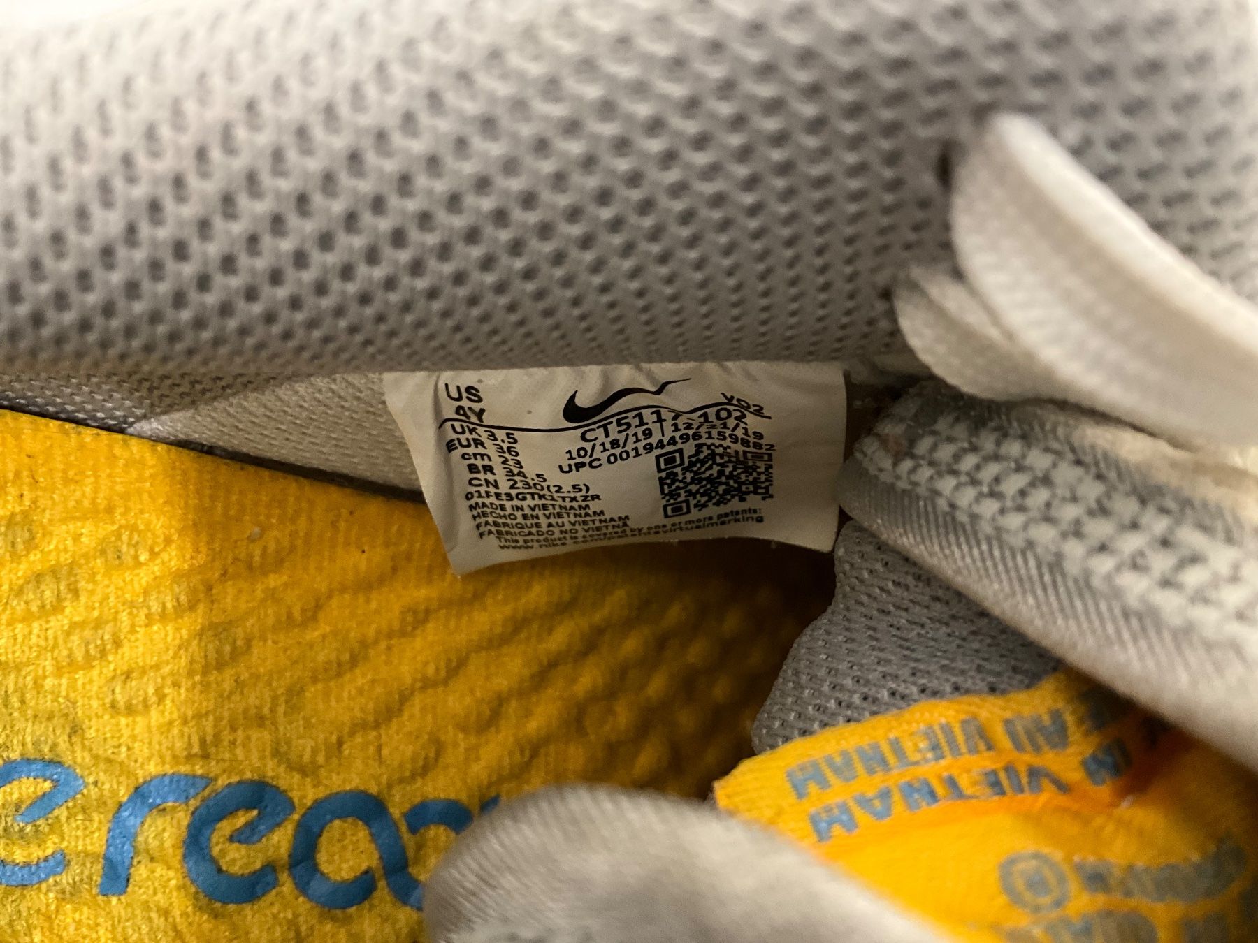 Nike Scarpe da uomo: Sneakers Nike Air Force 1 React D/MS/X Gr.36 – Usato da Siebnen venduto da mac_8tmv 6