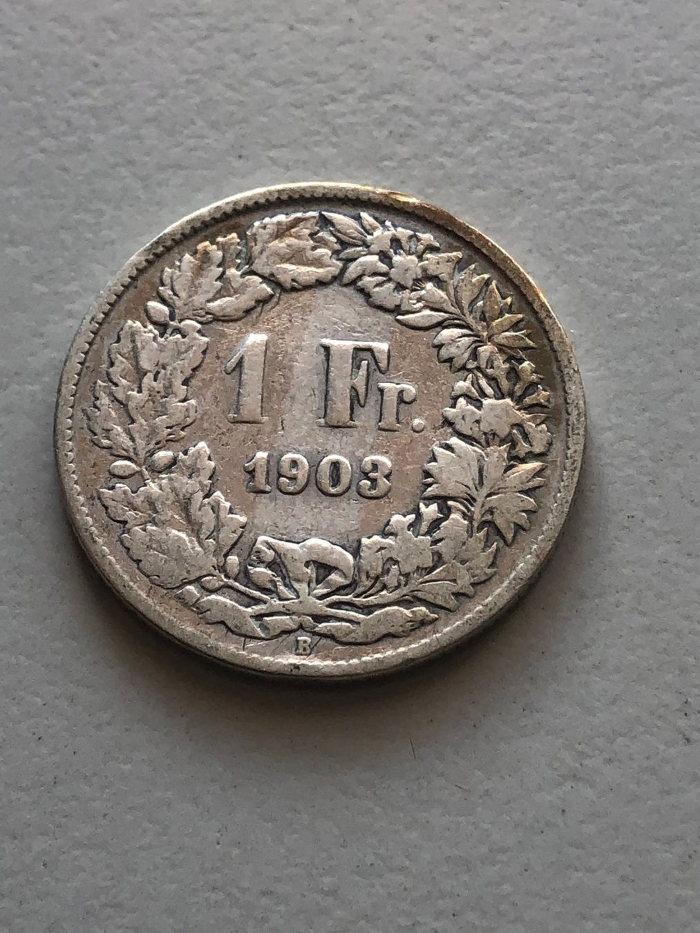 Tutti le monete: 1 Fr. 1903 – Usato da Schötz venduto da Odpa