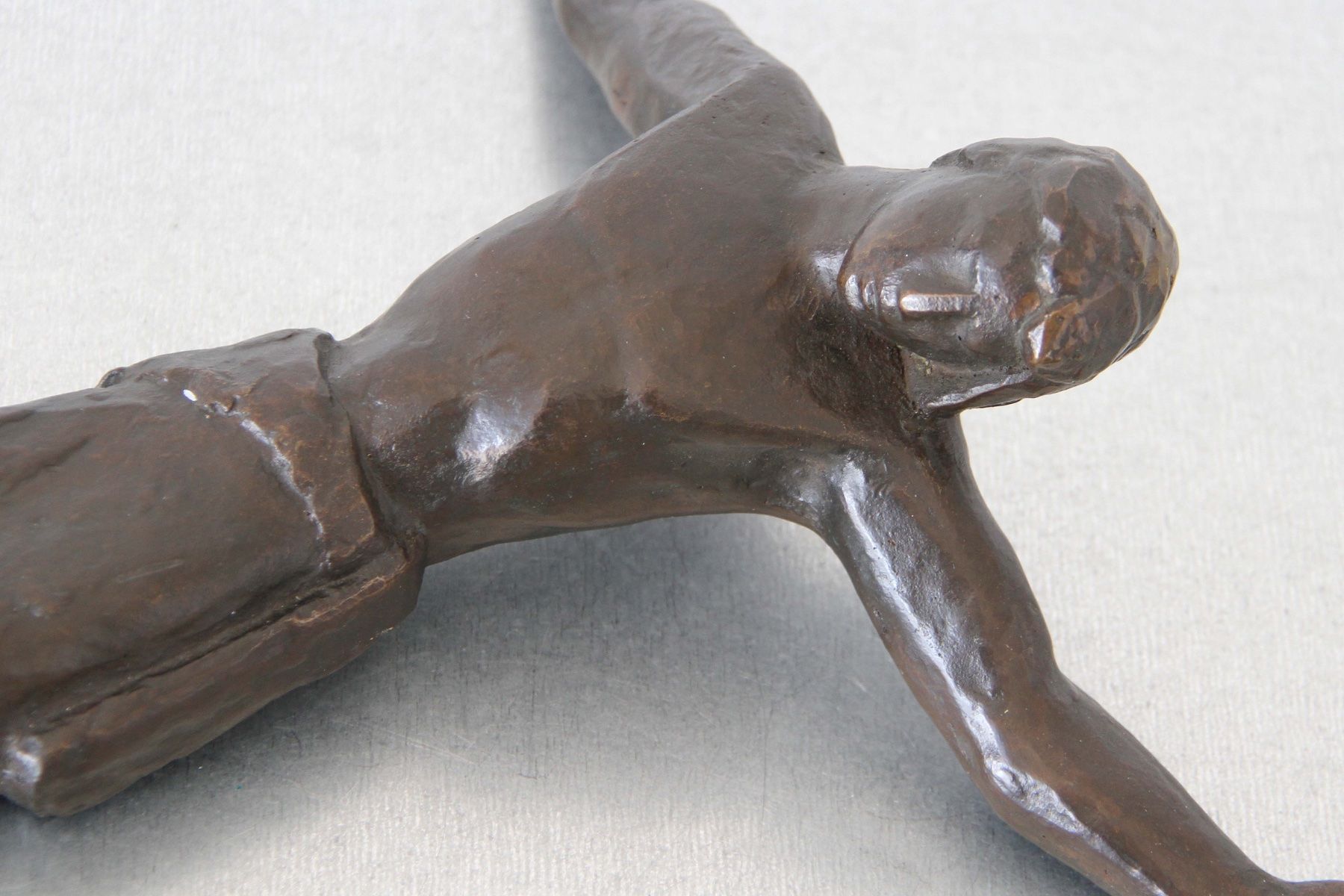 Sculture & Statue: Bronzefigur Jesus - Kunsthandwerk / ev. von Bläsi oder Brem – Usato da Merlischachen venduto da sammlerstueck 6