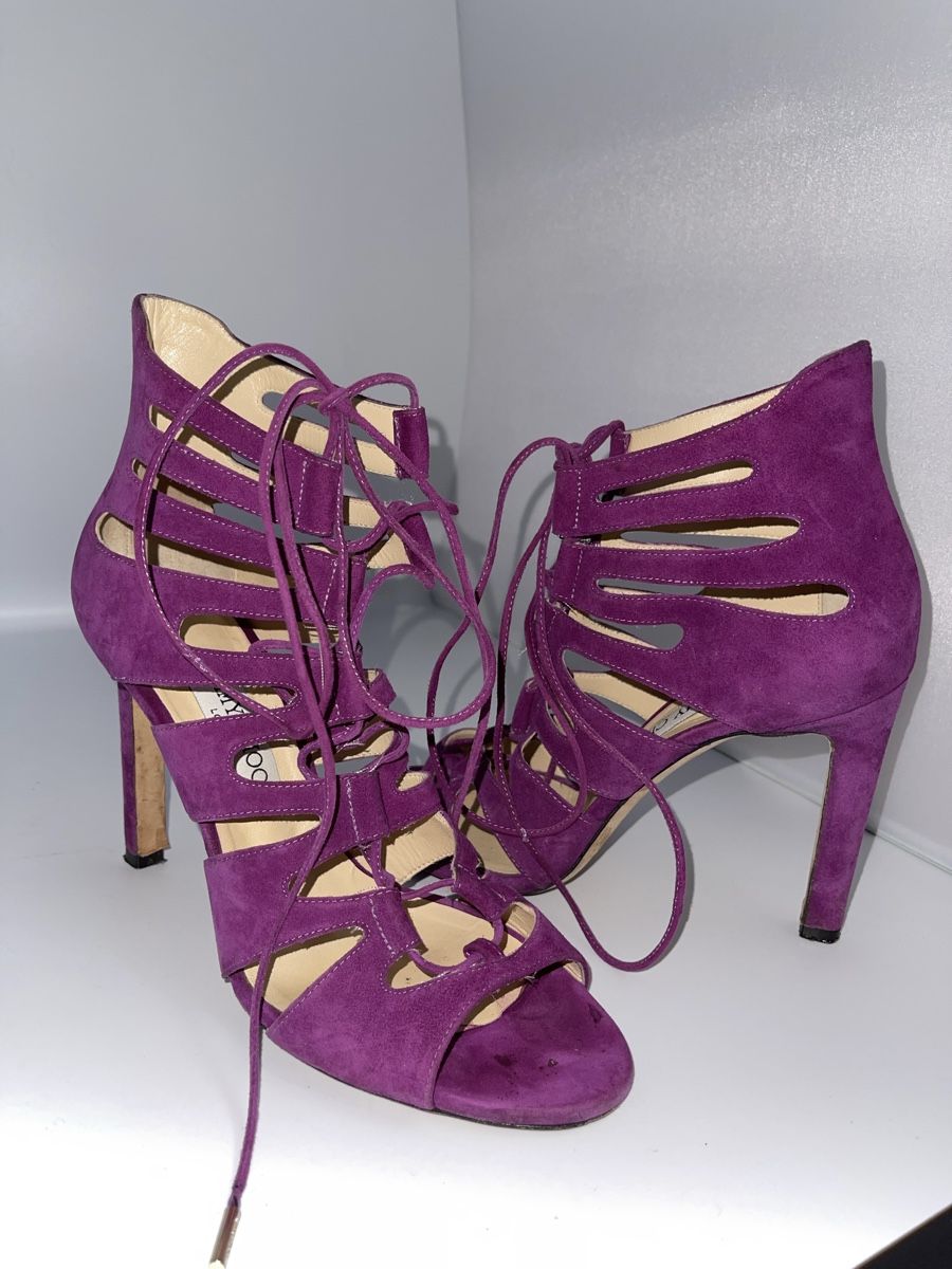 Jimmy Choo Damenschuhe: Jimmy Choo purple high heels size 40 – Gebraucht aus Lugano von cri_djb 5