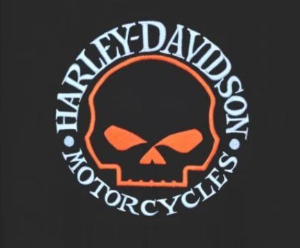 Passmontagna & Scaldacolli: Tour de cou Harley Davidson tête de mort neuf J118 – Nuovo e nell'imballaggio originale da Allens venduto da MADE.IN.ROCK.N.ROLL
