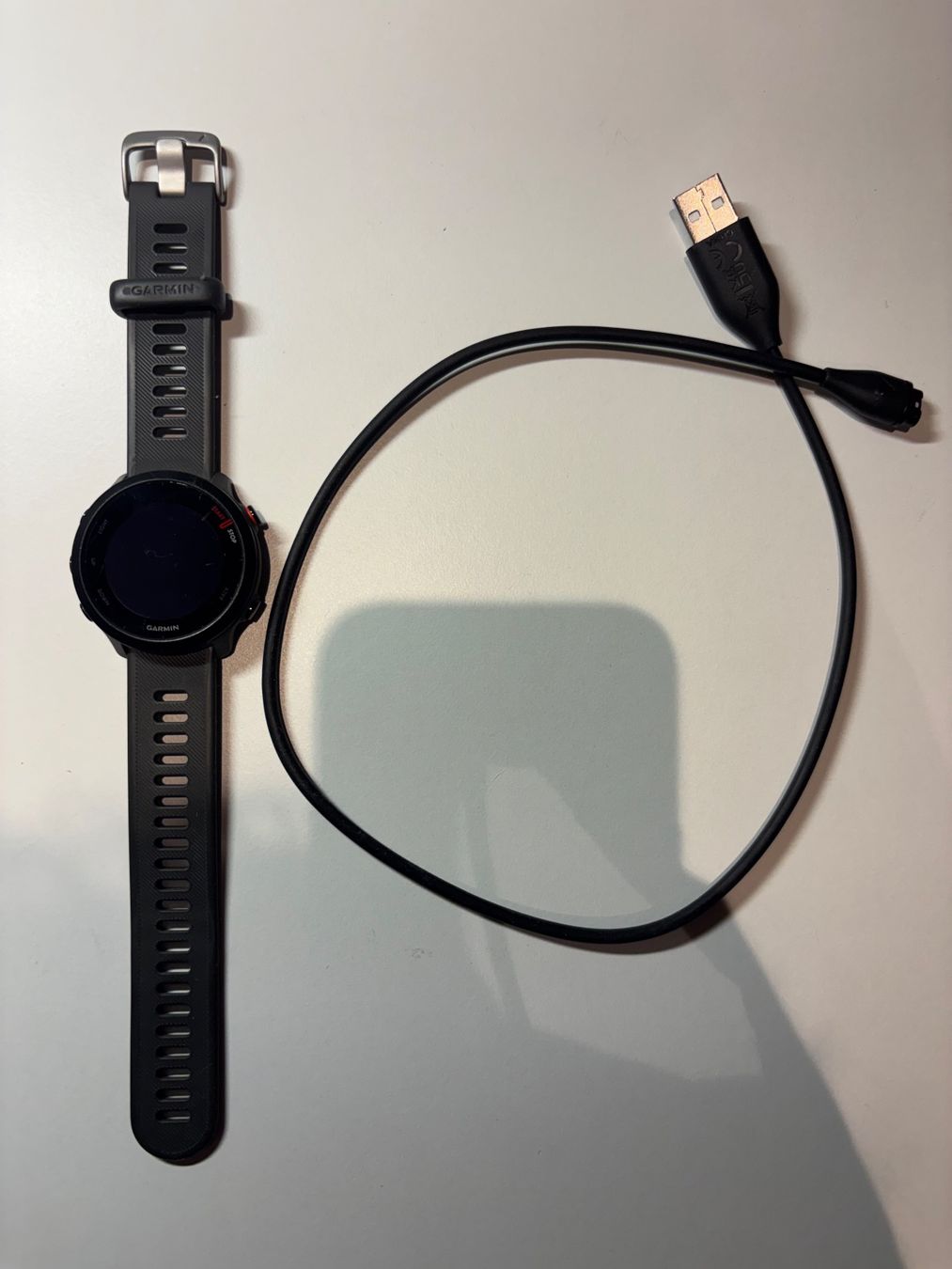 Garmin Smartwatch: Garmin Forerunner 55 GPS Uhr schwarz – Nuovo (secondo la descrizione) da Wangen SZ venduto da Cabrio19 1