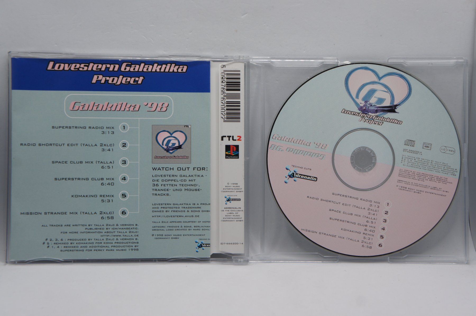 CDs: Maxi CD Lovestern Galaktika Project - Galaktika / Trance – Gebraucht aus Ernetschwil von luisvonerni 1