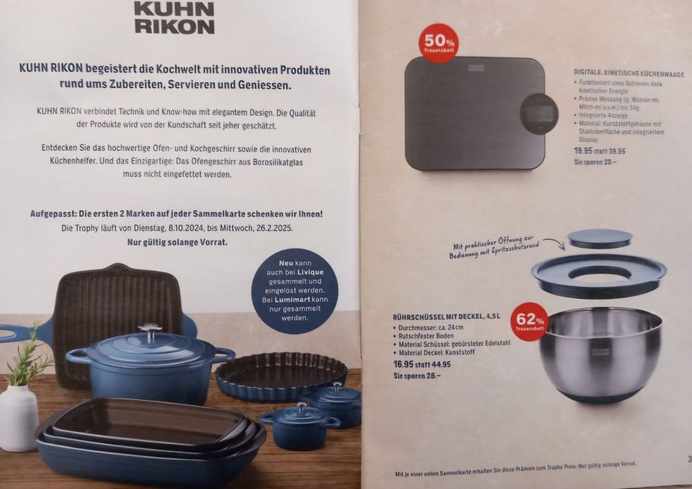 1 Volle Karte Coop Kuhn Rikon Trophy (Neu (gemäss Beschreibung)) in ...