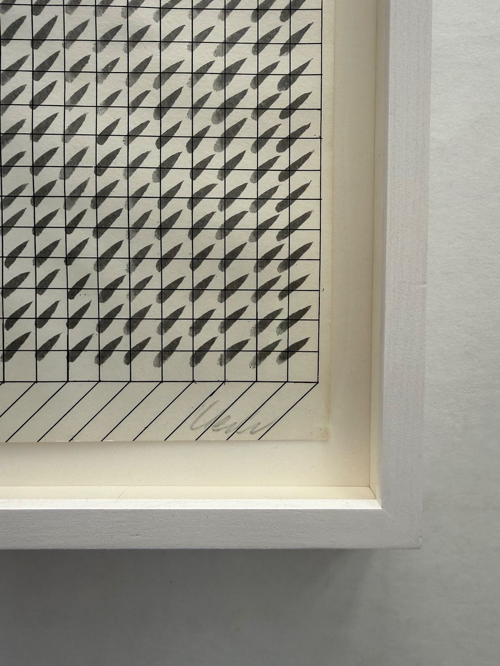 Grafica & Litografie: Günther Uecker handsigniert ZERO Grafik gerahmt – Nuovo (secondo la descrizione) da Rheineck venduto da Luoluo 2