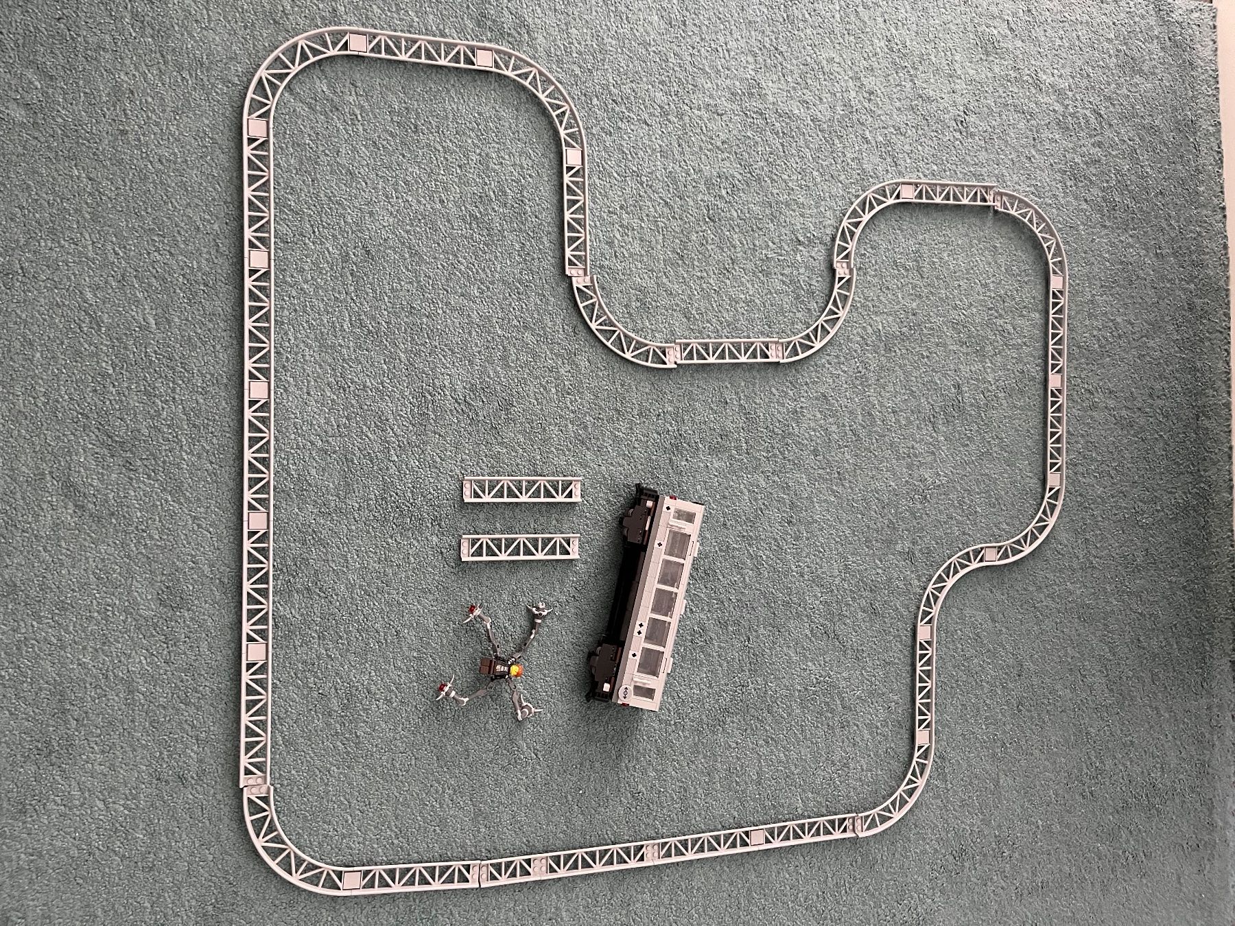 Lego Baukästen: Lego Achterbahnschienen U-Bahn Spiderman – Gebraucht aus weinfelden von bischofszell