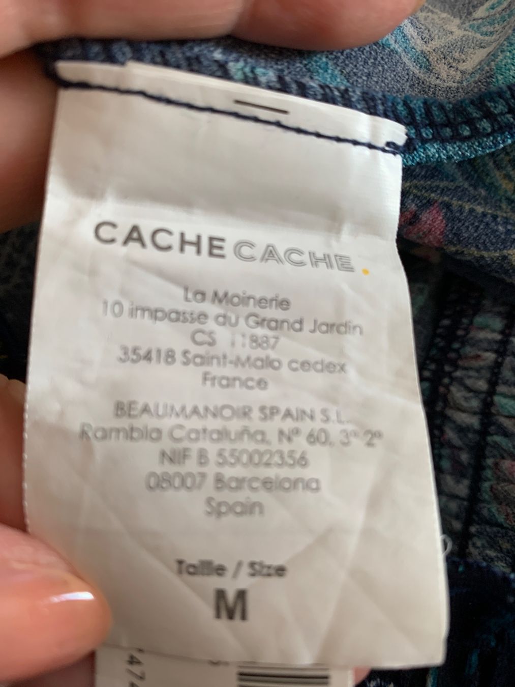 Blusen: Joli chemisier Cache cache taille M – Gebraucht aus MEYRIN von Gwendo10 3