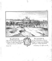 Schloss Plaisance von Herrliberger 1756