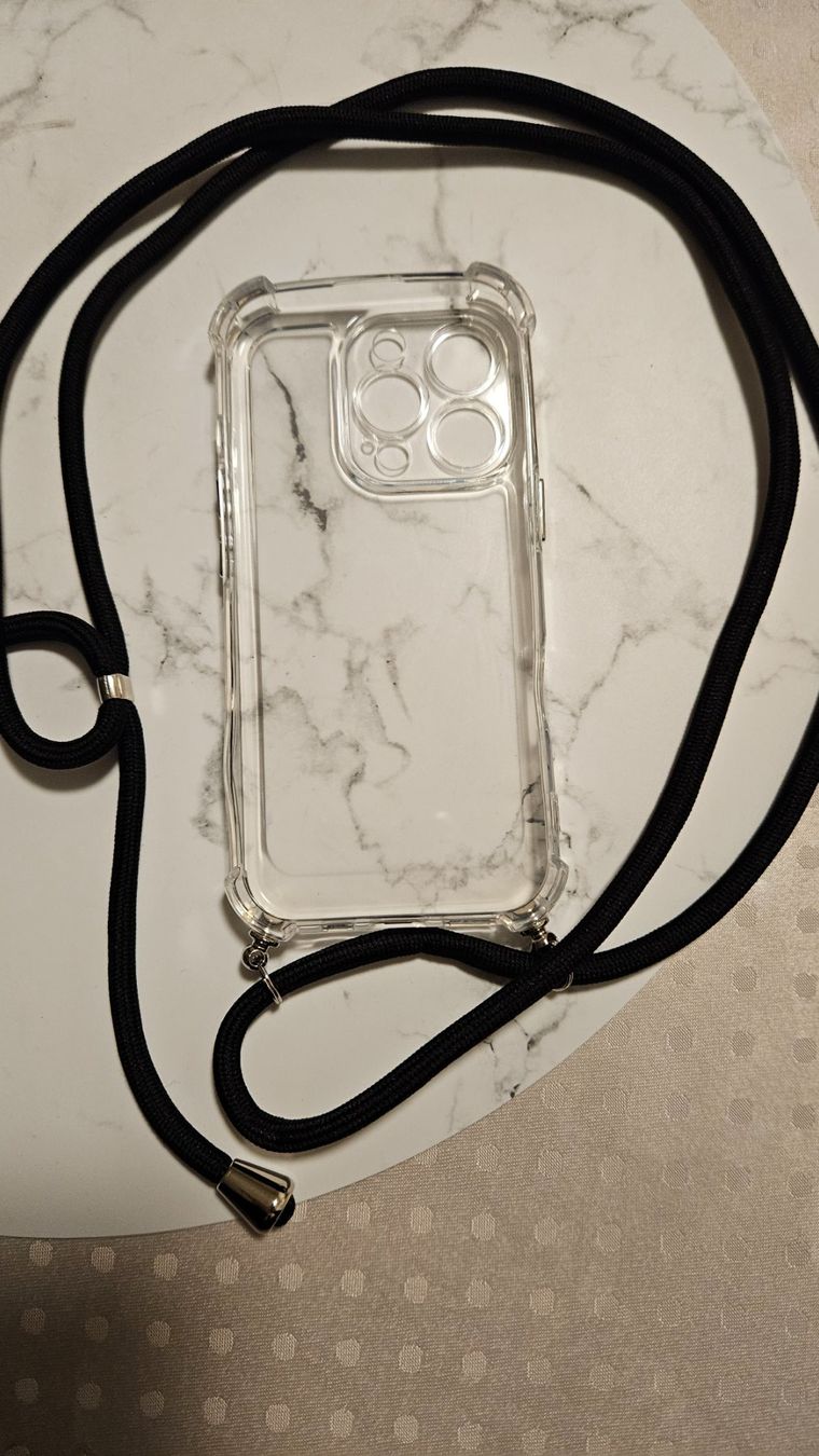 Apple Coques & Protection écran: Iphone 16 Pro / Hülle - Cover mit Umhängeband - transparent – Neuf avec emballage d'origine à Kreuzlingen par RahMal 4