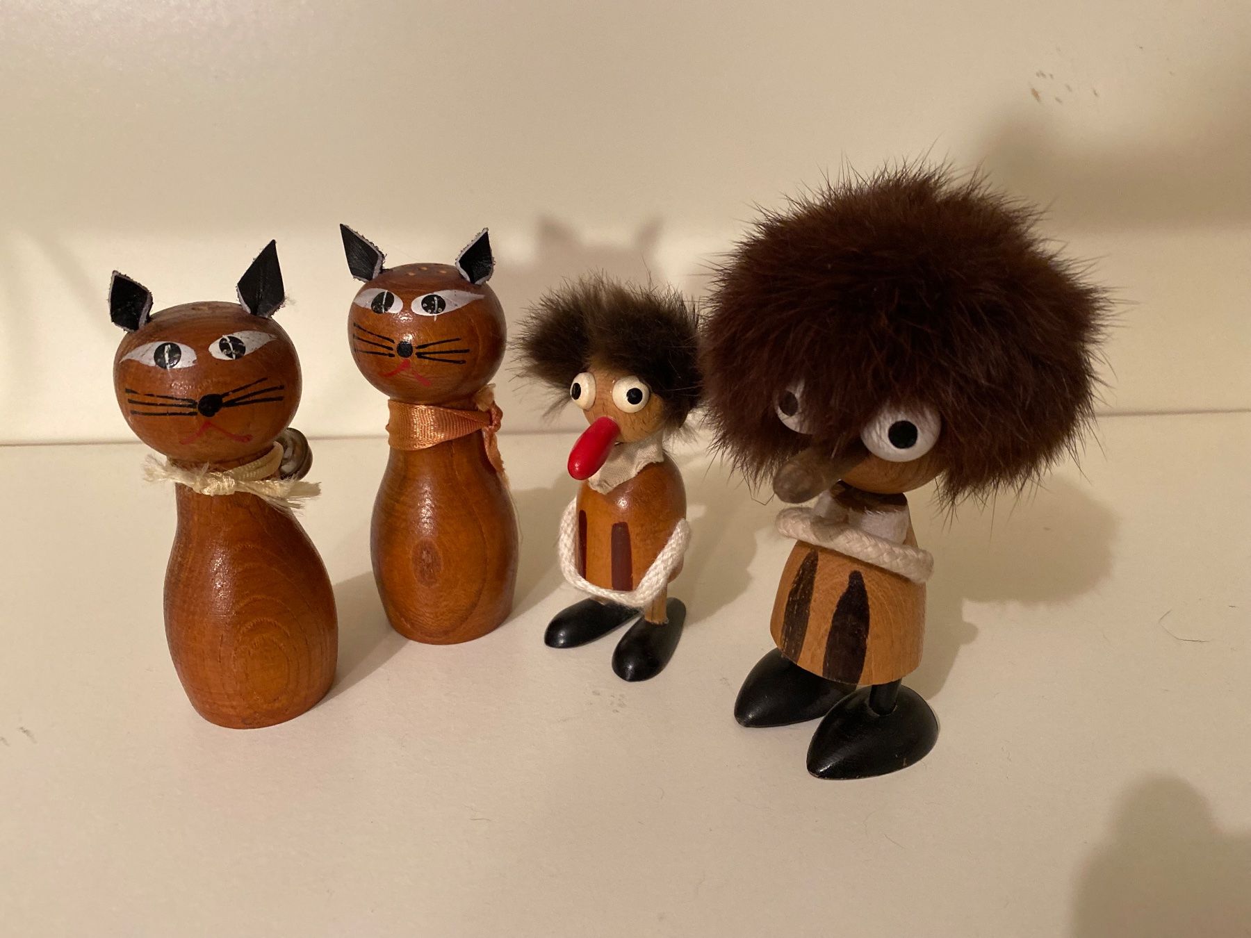 Statuette: 4 Mid Century Klassiker Figuren – Usato da Rorbas venduto da tun_m7fz