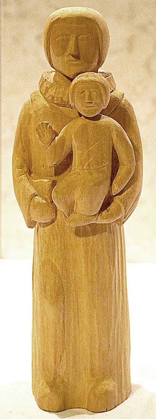 Sculture & Statue: Hl. Antonius von Padua mit Jesus-Kind – Usato da Baar venduto da 2cvbaar