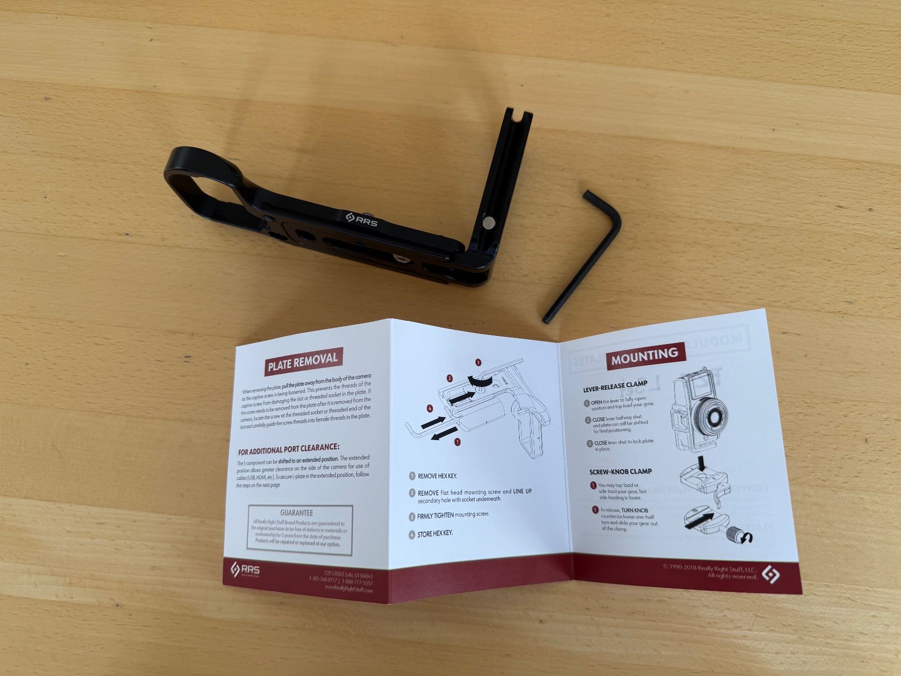 Altri Accessori: L-Winkel / L-Bracket von Really Right Stuff – RRS – Usato da Küttigen venduto da mbahner 1