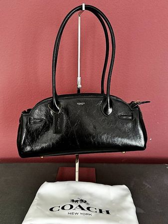 Coach Schultertasche Leder schwarz - ganz aktuell! Neu!