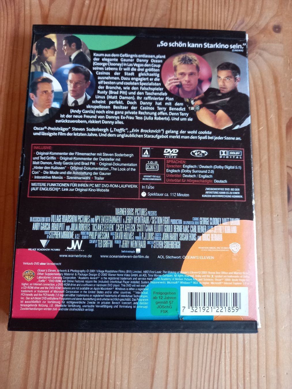 Tutti i DVDs: Ocean's 11 DVD – Usato da Langenthal venduto da noa_9wcy 1
