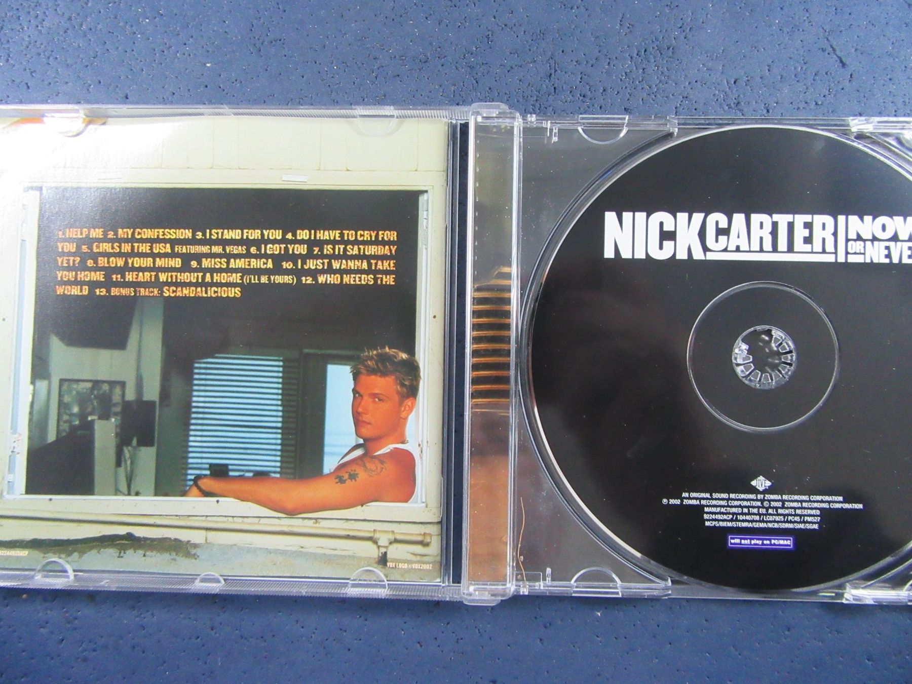 CD: RICK CARTER " NOW OR NEVER" ROCK-POP CD – Usato da Ettingen venduto da Hausi4711 2