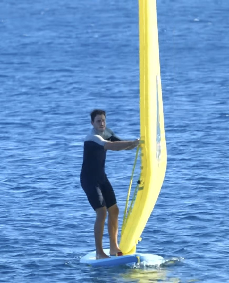 Tavole da surf e di nuoto: SUP Windsurfboard mit kompl. Segel – Usato da Fällanden venduto da Nmustang 7