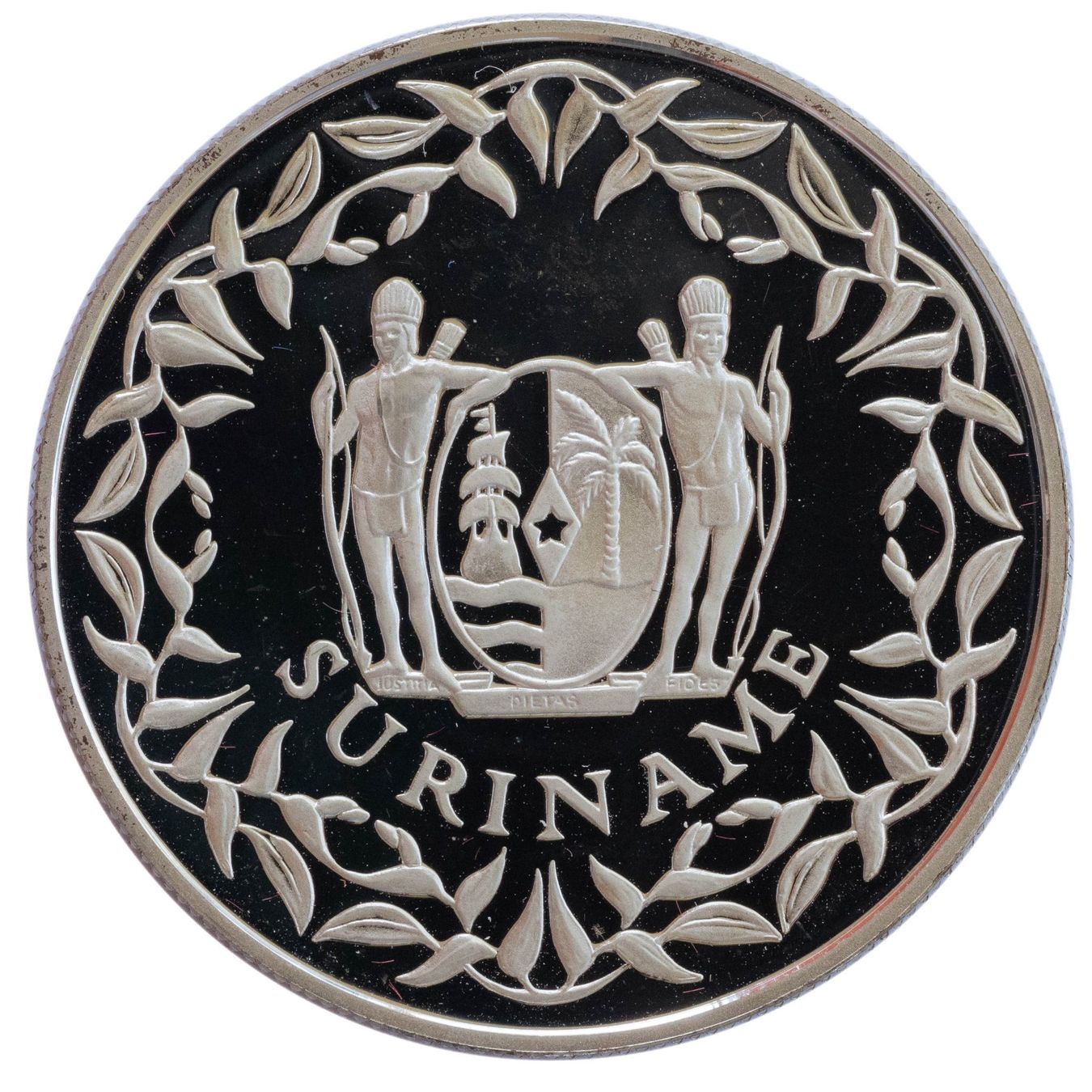 Tutti le monete: Suriname 50 Guilders 1988 Silber – Usato da Rotkreuz venduto da num_6343 1