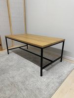 Industrial Couchtisch Holz & Metall 110 cm