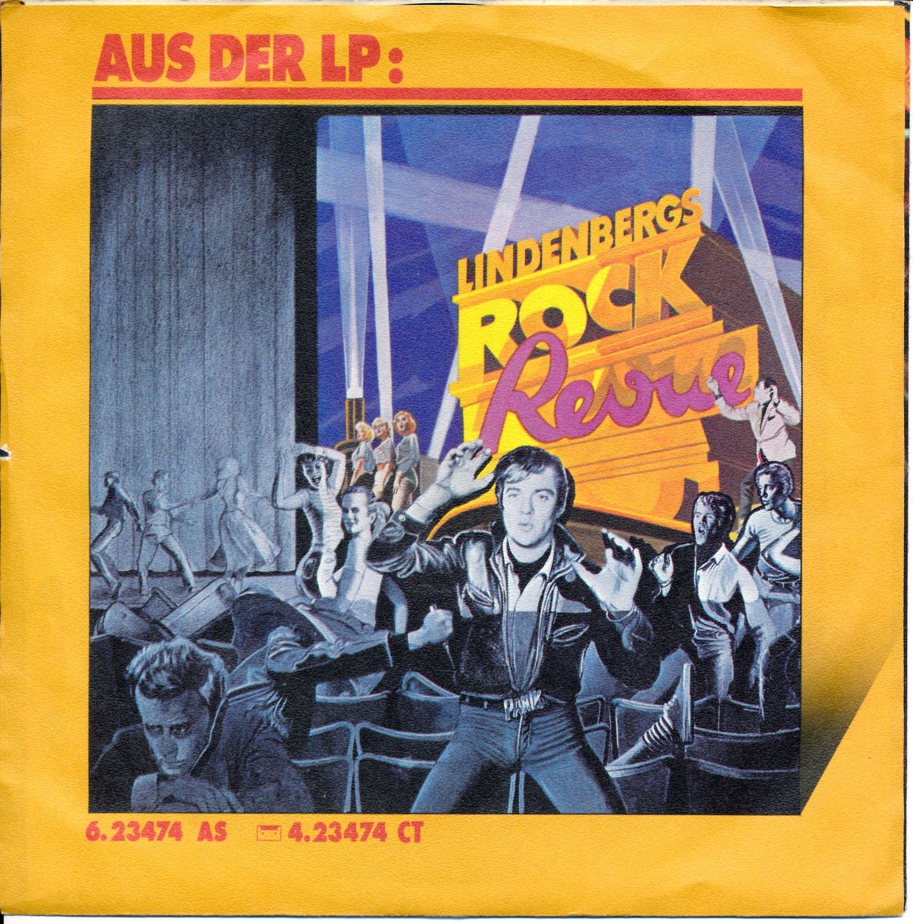 Dischi in vinile: UDO LINDENBERG - REEPERBAHN (7'' Vinyl Single mind. VG+) – Usato da Hedingen venduto da Studers 1