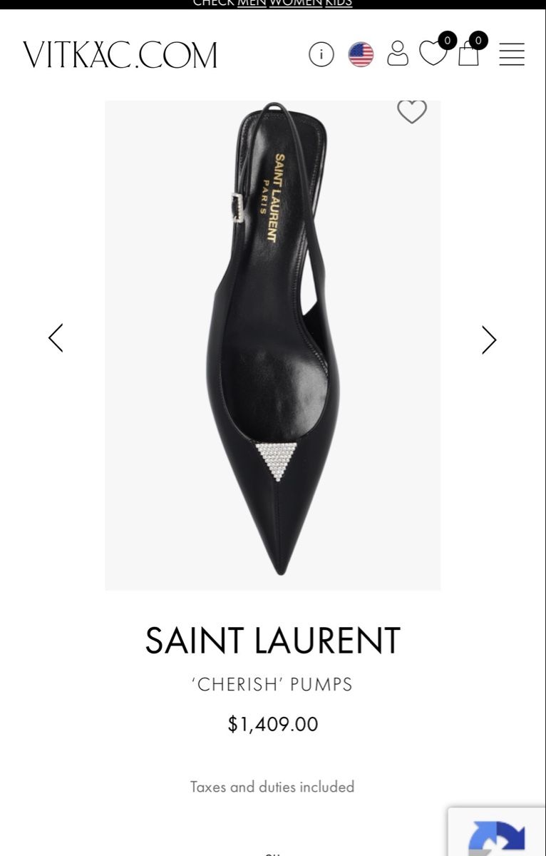 Saint Laurent Scarpe da donna: YSL CHERISH PUMPS Gr.38.5 – Nuovo e nell'imballaggio originale da Pfäffikon SZ venduto da EMMA0111