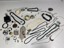 LOT Modeschmuck Konvolut Schmuck //i595