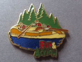 PIN, RAFTING FUN&ACTION