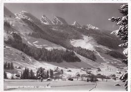 Unterwasser mit Churfirsten u. Iltios Bahn Hotel Säntis 1958