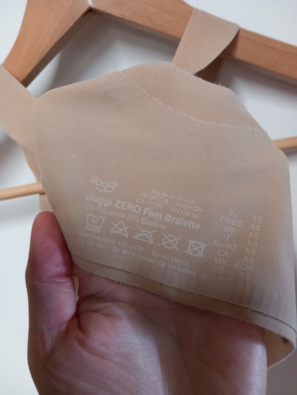Sloggi Sonstige Unterwäsche: Sloggi Zero Feel Bralette Gr.XS/S beige – Gebraucht aus Merligen von muss_haben 3