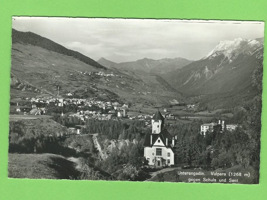 Cartoline postali: Vulpera gegen Schuls und Sent – Nuovo (secondo la descrizione) da Zürich venduto da t24_de