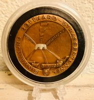 Gotthard Tunnel Medaille, Eröffnung 5.IX.1980, Rarität!