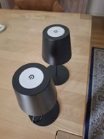 Tischlampen 2er Set schwarz IP44 guter Zustand