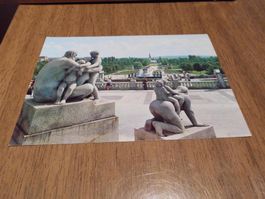 Ansichtskarte Vigelandsparken Oslo, Norw