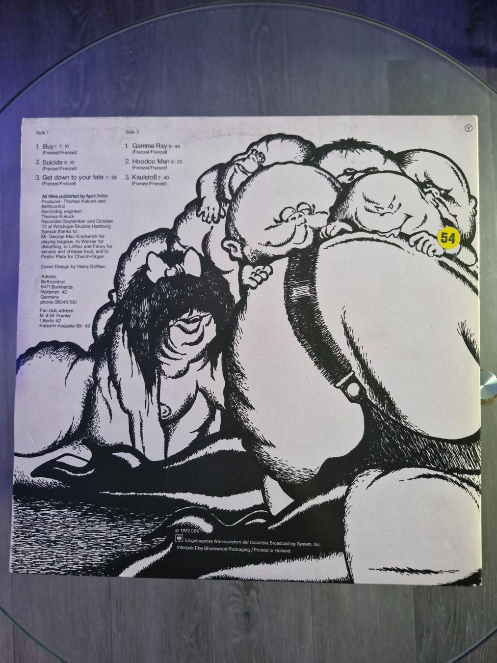 Dischi in vinile: LP - Birth Control - HOODOO MAN - Vinyl – Usato da Aadorf venduto da MediaGuru 1