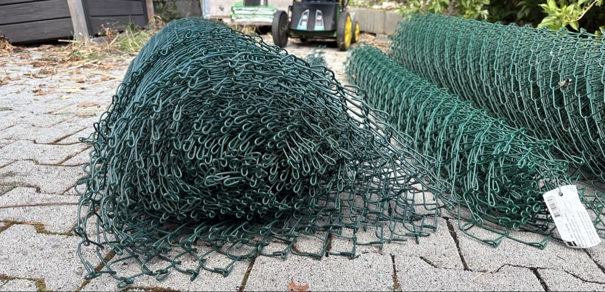 Recinzioni: Diagonalgeflecht- Gartenzaun grün – Nuovo (secondo la descrizione) da Bennwil venduto da Zwaergli79