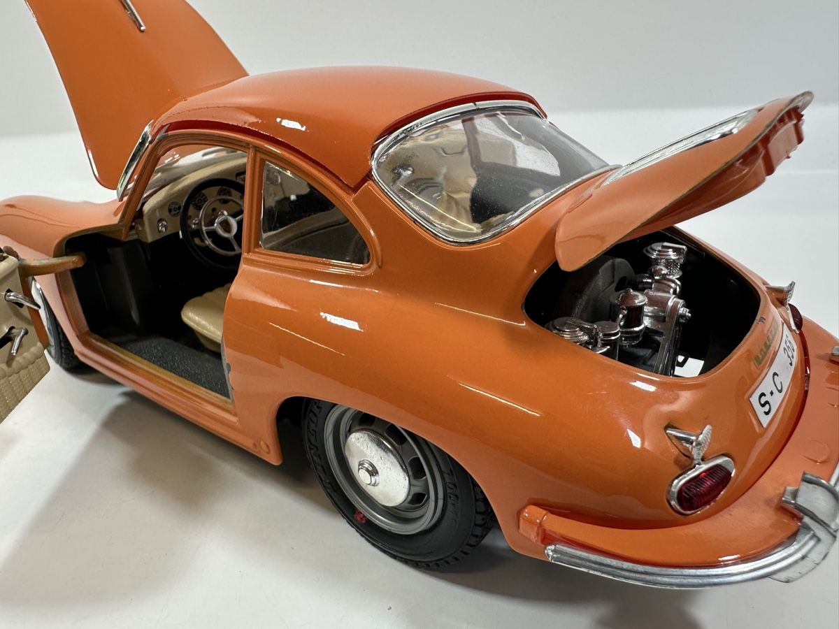 Bburago Modellautos: Porsche 356 B 1:18, orange, BBURAGO – Gebraucht aus Zofingen von rf9_x2xt 6