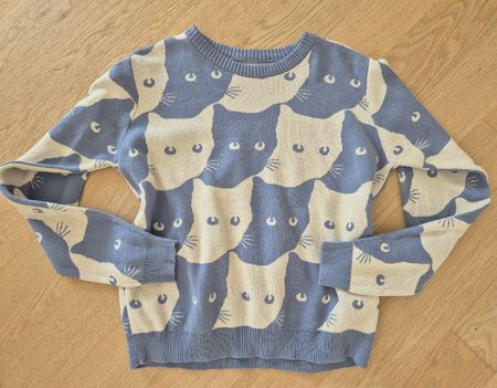 Neuer Dedicated Katzen Pullover Baumwolle