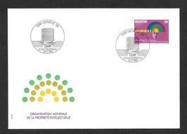 FDC OMPI (D XII) Nr. 5 ET 10.9.1985