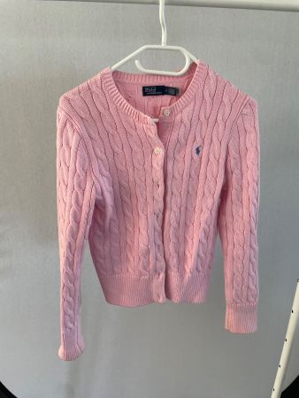 Polo Ralph Lauren Strickjacke, Grösse M, Rosa, Top Zustand