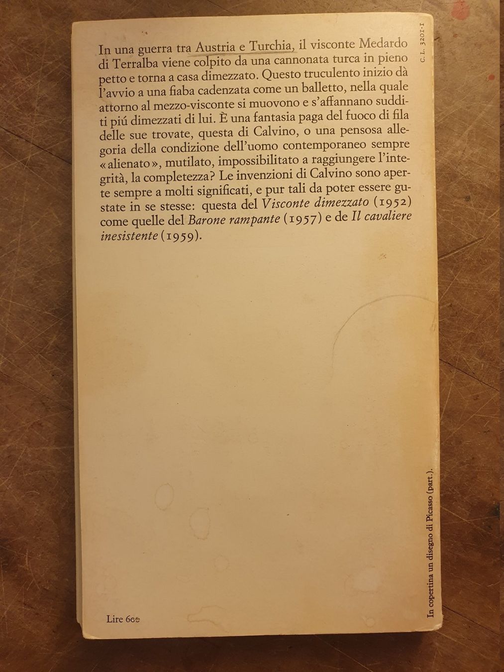 Libri: Il visconte dimezzato - Italo calvino – Usato da Zürich venduto da loosebone 7