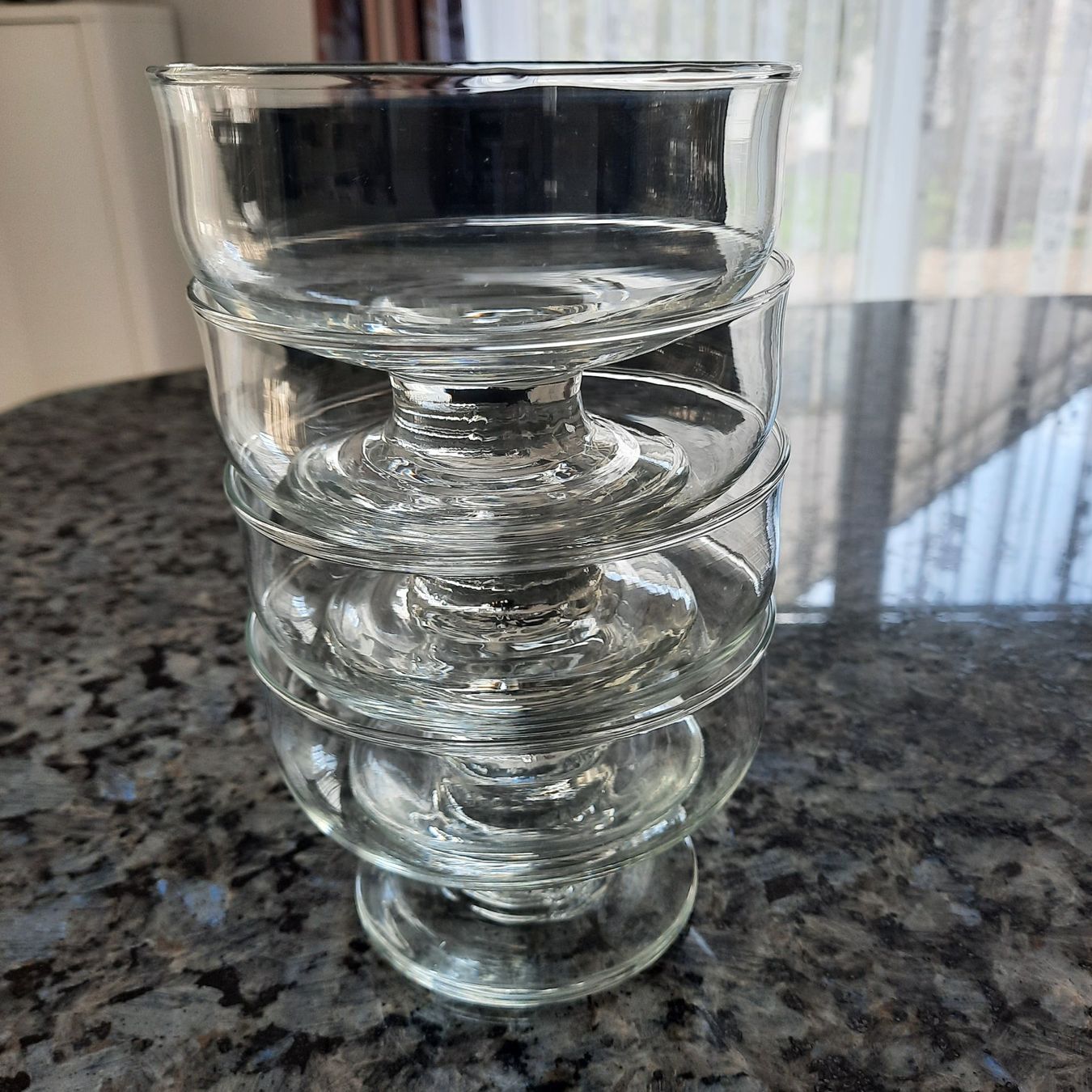 Bicchieri: 4 Dessertschalen, Glas – Usato da Möhlin venduto da alexandra43
